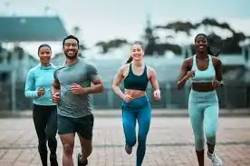 Achieving the Perfect Tone: How Often Should You Exercise for Results? 3 image of man and 3 women doing cardio exercise Brentwood to help tone and remove fat from the body.